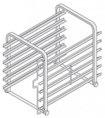 Рама с направляющими 61 (5 уровней) Rational 60.61.059 в компании ШефСтор